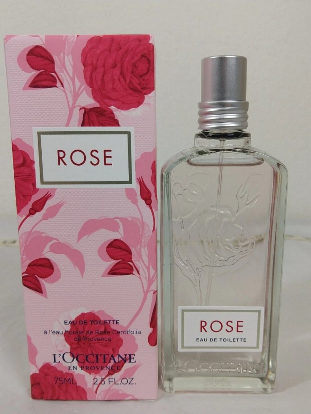 L'Occitane Limited Edition Rose Toilette 75 ml NEW